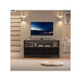thumbnail image 4 of 47.2-pulgada sala de estar mesa de tv: cómoda-style con 3 cajones, compact entertainment center para 32 - 55 pulgada tvs y media, 4 of 5