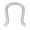 Silver, variant on K-KED Stainless Steel U-Shaped Septum Ring Fashion Nose Clip Cuff Piercing Nose Ring-Multi