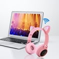 thumbnail image 5 of Hybrid Active Noise Cancelling Headphones, Wireless Over Ear Bluetooth Headphones, 70H Playtime, Hi-Res Audio, Deep Bass, Memory Foam Ear Cups, Travel, Office, 5 of 8