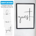thumbnail image 2 of UPOUART 3Pcs Black Cloth Alphabet Hanging Painting for Photo Hangable Wall Decoration Decorators, 2 of 8