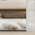 thumbnail image 3 of nuLOOM Risette Geometric Shag Tassel Area Rug, 8' 10" x 12', Beige, 3 of 9