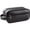 Black, variant on Men’s Toiletry Bag, Vintage PU Leather Travel Dopp Kit, Water-Resistant & Compact