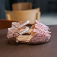 thumbnail image 5 of Toddler Little Girl Butterfly Princess Dress Shoes Mary Jane Flats Wedding Party School Shoes, 5 of 11