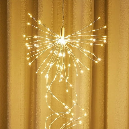 

Fjofpr Waterproof Light LED Hanging Starburst Bouquet Shape Lights Ornament Night Lights