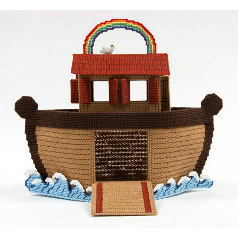 Mary Maxim Noah's Ark Plastic Canvas Kit - Walmart.com