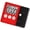 Red, variant on Compact Attractive Digital Clock With LCD Display For Kitchen Sports Exercise Baking And Cooking Time Management