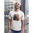 thumbnail image 2 of Cute St. Hubert Hound Dog T-Shirt Men -Image by Shutterstock, Male x-Large, 2 of 4