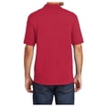 thumbnail image 2 of Yellow Rooster Men's Core Blend Jersey Knit Polo Red 6XL, 2 of 6