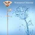 thumbnail image 2 of Rose Flower Keepsake Urn for Ashes Sympathy Gift Small Stainless Steel Urn Mini Cremation Urn Keepsake Rose for Sharing Human Ashes, 2 of 7