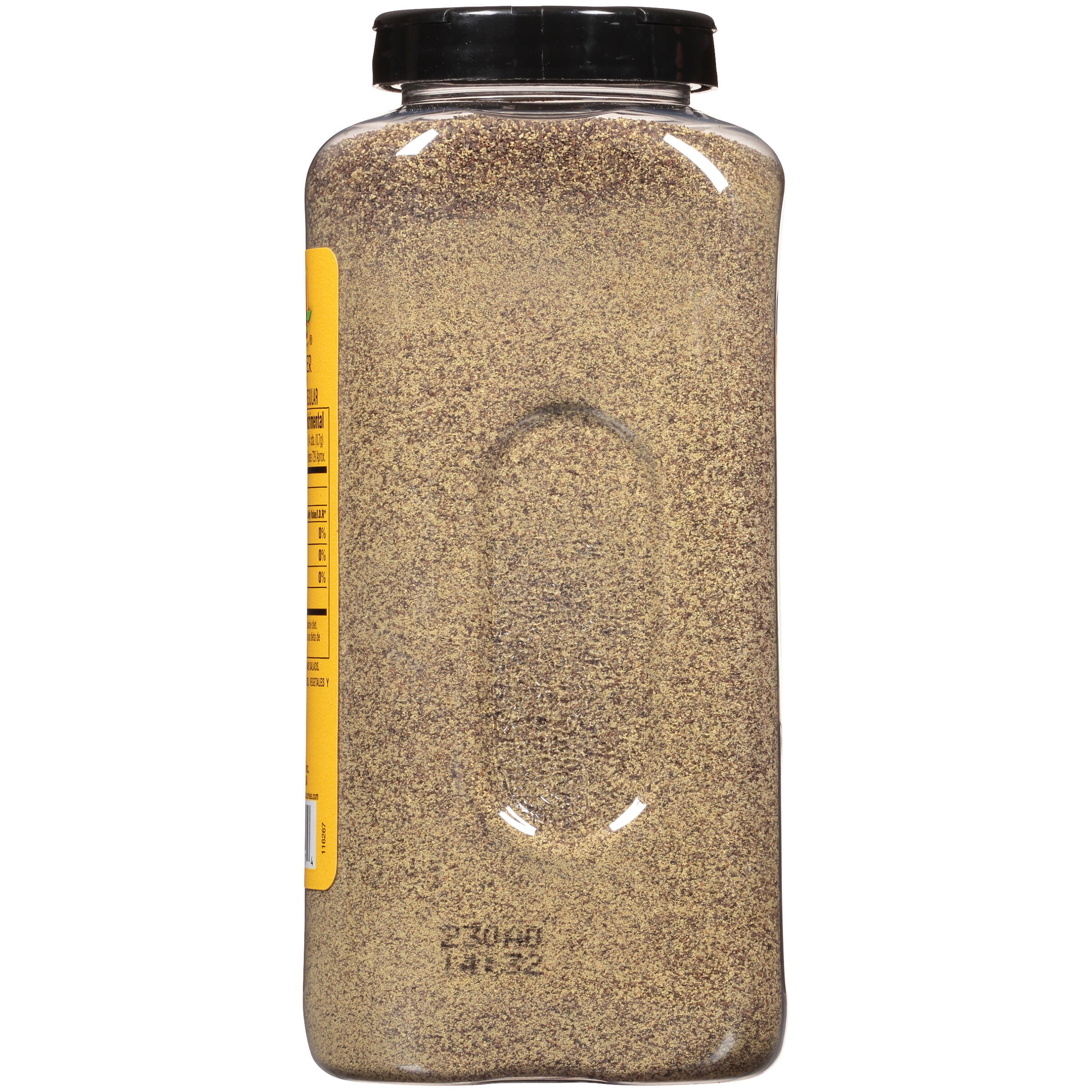 Durkee® Regular Grind Black Pepper 18 oz. Shaker