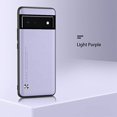thumbnail image 2 of Pour Google Pixel 6, Étui en Cuir de Protection Antichoc pour Google Pixel 6 (Violet Clair), 2 of 5