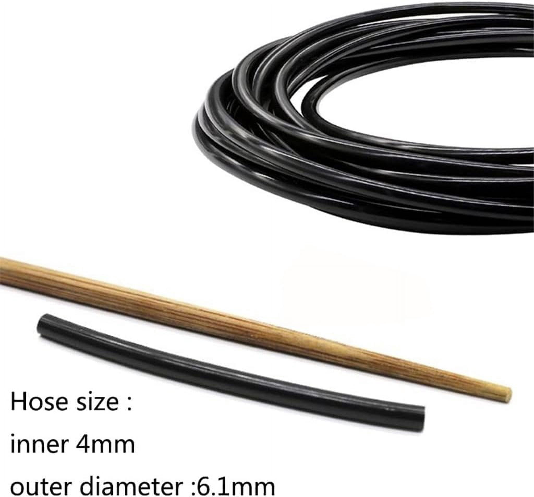 Watering Hose 4/7 Mm Tube Garden Drip Pipe, PVC Hose Water Irrigation System Watering Systems Veg Tool Greenhouses (Size : 10m 32.8ft)
