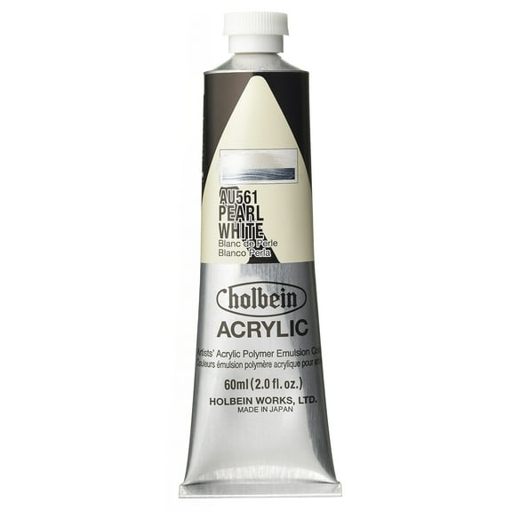 Holbein Artist Heavy Body Acrylic Color, 60ml, Pearl White