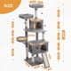 thumbnail image 1 of Domestic Delivery Multi-Level Cat Tree Tower Climb Furniture Scratching Post for Indoor House Pet Supplies Kitten Toy Cozy Condo ShopWise Round, 1 of 20