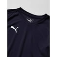 thumbnail image 2 of PUMA Unisex Liga Core Jersey Youth - Peacoat/White - X-Large, 2 of 3