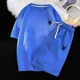 thumbnail image 5 of Conjunto de dos piezas de camiseta y pantalones cortos de manga corta con estampado de lujo de marca para hombre, traje informal para correr con estampado de gofres, ropa de entrenamiento de verano M-, 5 of 5