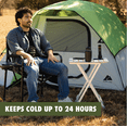 thumbnail image 4 of Ozark Trail 18 oz Stainless Steel Insulated Flip-Straw Water Bottle, Black, 4 of 11