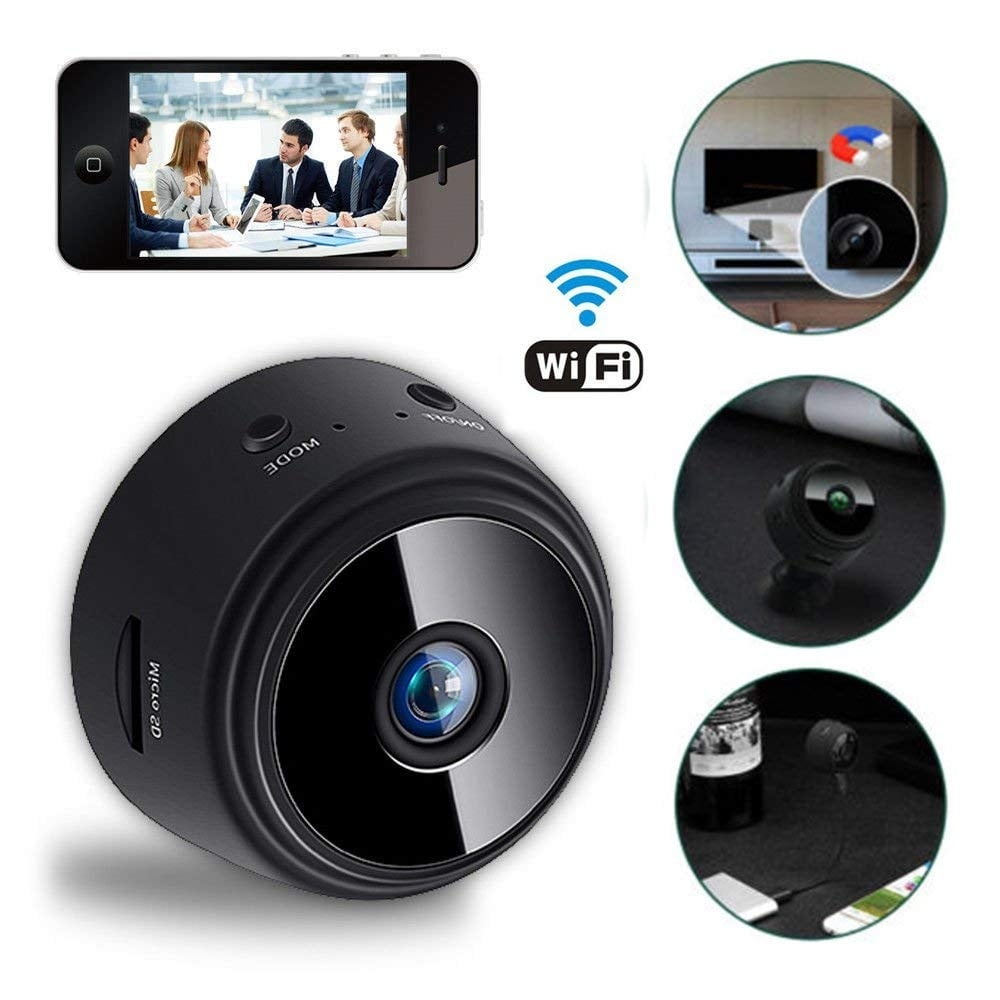 Mini Hidden Spy Camera Wireless, Wireless WiFi IP Home Security,Motion
