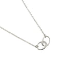 thumbnail image 1 of Pre-Owned Tiffany & Co. Double Loop Necklace, Silver 925, Approx. 1.69g, Loop, Women's (Good), 1 of 7