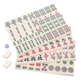 thumbnail image 2 of 1 Set of Table Mini Mahjong Kit Mini Mahjong Set Funny Miniature Mahjong Kit for Outdoor, 2 of 4