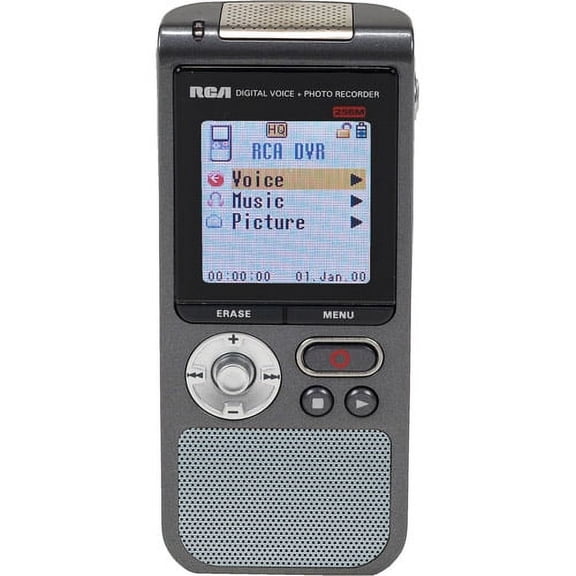 Open Box RCA RP5055A DigitalVoice Recorder with Camera