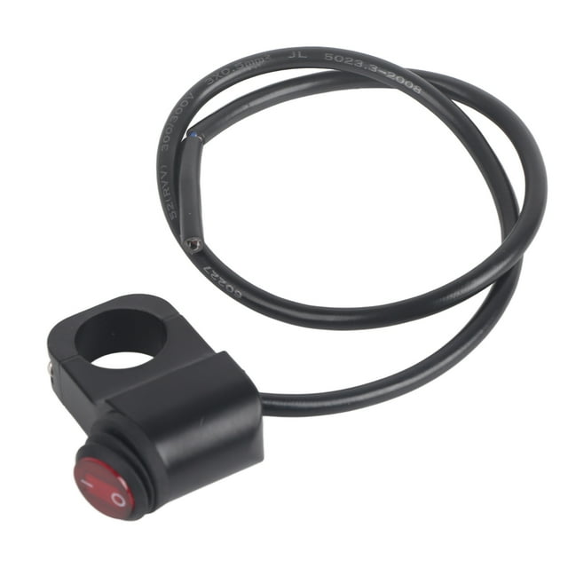 12V 16A motocicleta impermeable manillar faro antiniebla punto interruptor de encendido y apagado Jadeshay A
