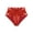 Red, variant on Womens Low Rise Shiny Metallic Booty Shorts Jazz Dance Hot Pants Clubwear Red S