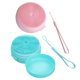 thumbnail image 5 of 2 cepillos de silicona para champú, exfoliantes corporales, esenciales para la ducha, cepillo limpiador para el cuero cabelludo y la cara, cepillo de baño para el cuerpo, 5 of 8