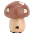 thumbnail image 1 of Lámpara De Noche, Luz Cálida, Lámpara De Mesa En Forma De Seta, Madera De ébano, Recargable Por USB, Atenuación Continua, Decorativa Para Dormitorio, 1 of 7