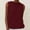Wine, variant on FDGIU Women's 2025 Plus Size Mock Neck Tank Tops - Sleeveless Stretch Slim Fit Tunic Tee Shirts