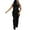 Black, variant on Riforla Women's O Neck Jumpsuit Set for Work and Fashionable Look Jumpsuits for Women Red L
