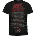 thumbnail image 2 of Slayer Men's Demon Crest Tour Short Sleeve T Shirt, 2 of 2