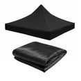 thumbnail image 2 of INMATMEX Lona Repuesto Toldo Impermeable 2x2 m Color Negro, 2 of 5