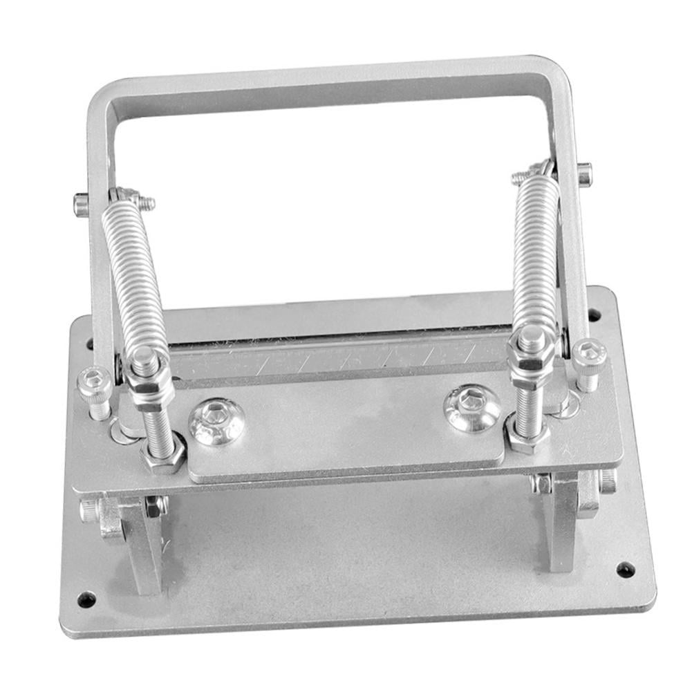 perfeclan Leather Paring Skiver Leather Peeling Machine Adjustable Working Leather Craft Leather Peel Working Tool Leather Skiving Tool