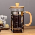 thumbnail image 2 of Cafetera French Press Sivaphe de 1000 ml con tapa de bambú, 2 of 8