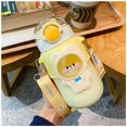 thumbnail image 2 of AMERTEER Bouteille d'Eau pour Enfants avec Paille Couvercle Rabattable Grande Capacité 720ml, 2 of 2