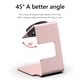 thumbnail image 3 of Soporte Del Cargador Soporte de carga, soporte para reloj, bobina de tarjeta de silicona para Apple Watch Series (oro rosa), 3 of 9