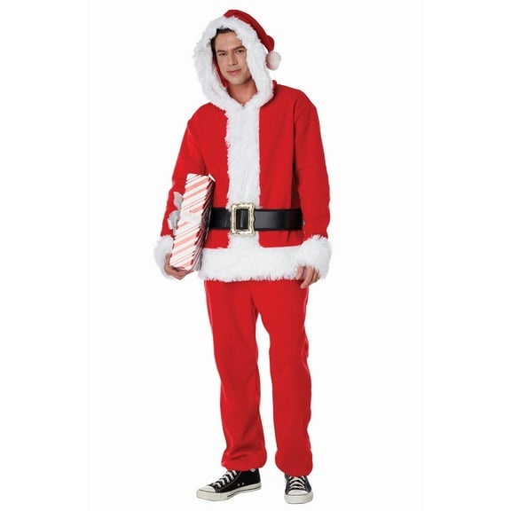 California Costumes Santa Jumpsuit Adult Costume | X-Small Unisex