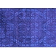 thumbnail image 1 of Ahgly Company Indoor Rectangle Abstract Purple Modern Area Rugs, 5' x 8', 1 of 4