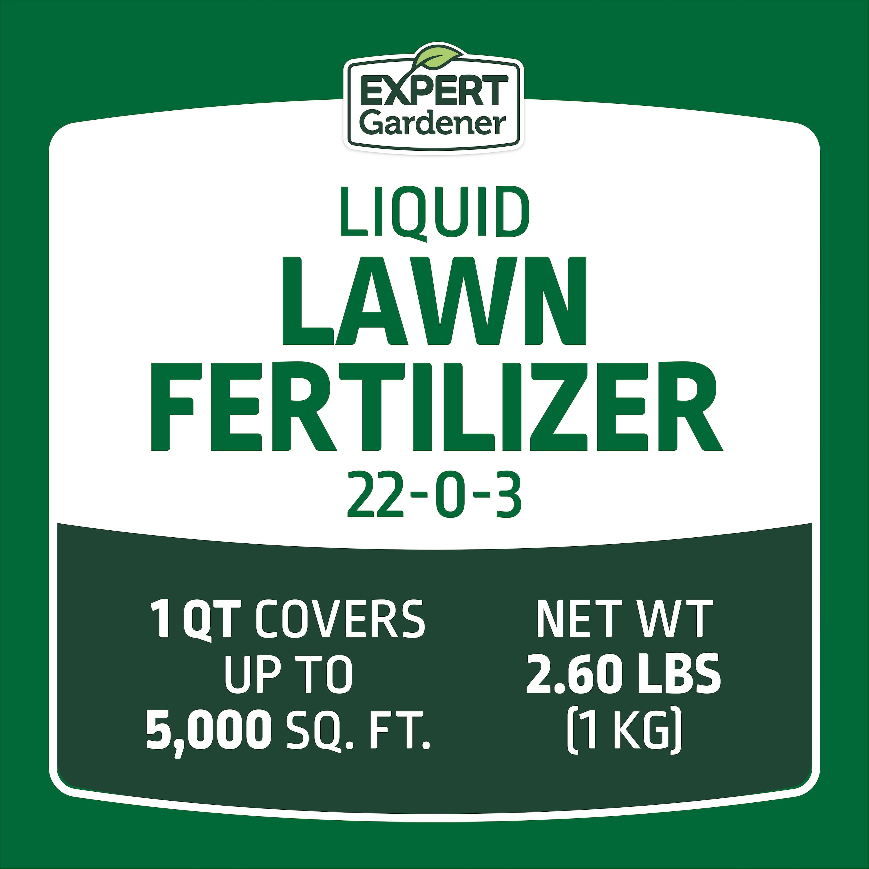 Expert Gardener Ready to Spray Lawn Food, 22-0-3 Fertilizer, 32 oz. Liquid
