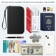 thumbnail image 3 of Funda para pasaporte, cartera Fintie Family, de nailon, con bloqueo RFID, 3 of 8