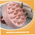 thumbnail image 2 of Hair Scalp Brush Gentle Exfoliating Shampoo Brush for Deep Cleaning Easy to Clean Scalp Tool Fine and Practical Hair Washing Experience Massage Comb（pink）, 2 of 5