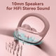thumbnail image 5 of Auriculares inalámbricos bmani T16 Bluetooth con LED rosa, 5 of 6