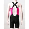 thumbnail image 7 of HULIJA Boys Girls Swimming Costume One Piece Swimsuit Kids Legsuit Bathing Suit Sports Training Rose Red&Black 14, 7 of 7