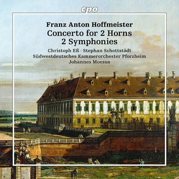 Sudwestdeutsches Kammerorchester Pforzheim - Hoffmeister: Concertos for 2 Horns; 2 Symphonies - Music & Performance - CD