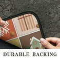 thumbnail image 6 of Christmas Entryway Rug 17x30 Inch, Festive Doormat with Santa Sleigh Design - Non-Slip Welcome Mat for Indoor Outdoor Holiday Decor, 6 of 7