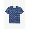 thumbnail image 5 of Free Assembly Boys Wavy Print T-Shirt, Sizes 4-18, 5 of 5