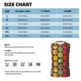 thumbnail image 5 of Lsque Spices And Herbs Print Men's Cotton Blend Sleeveless Muscle Shirts (S-3XL)- Moisture Wicking, Odor Protection, UPF 30+,Small, 5 of 8