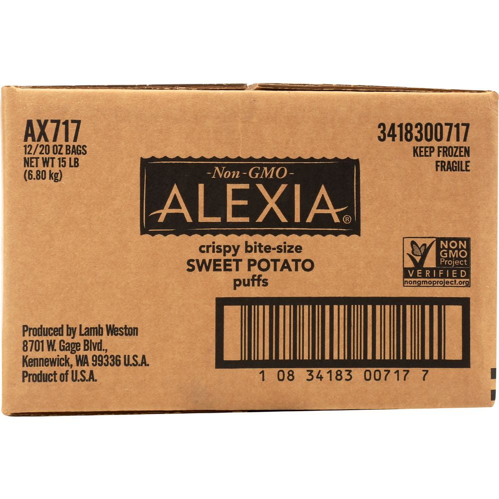 Alexia Foods Crispy Sweet Potato Puff, 20 Ounce -- 12 per Case.
