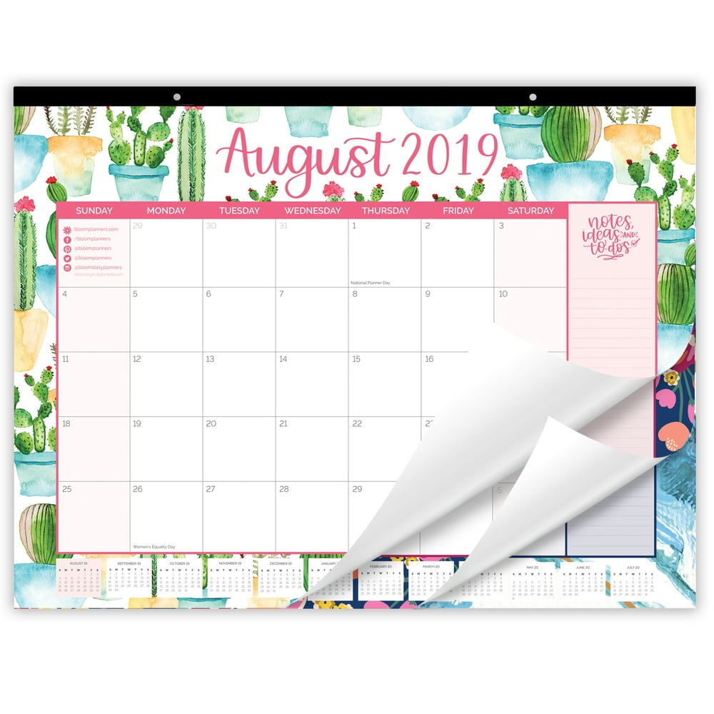 201920 Academic Year Desk & Wall Calendar (16" x 21